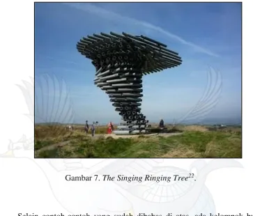 Gambar 7. The Singing Ringing Tree22. 