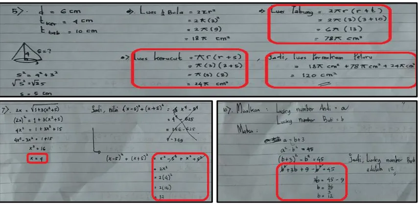 Gambar 1.2 Kesalahan Konseptual Subjek BSR 