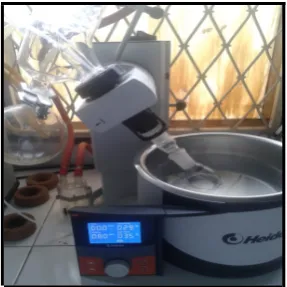 Gambar 3 Rotary evaporator