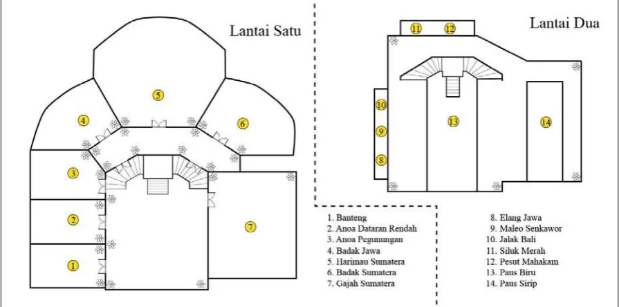 Figure 1. Virtual Museum Floor Plan 
