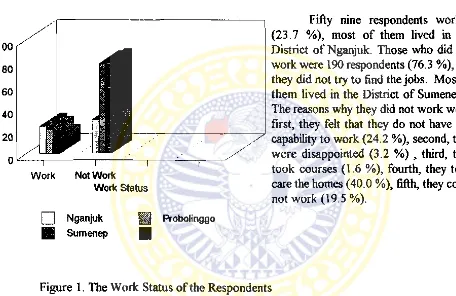 Figure 1. The Work Status ofthe Respondents 
