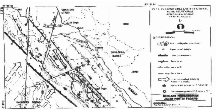 Gambar F.4 Peta Analisis Struktur Tektonik Blok Mentawai 