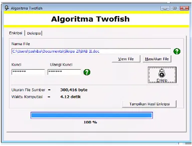 Gambar 3.2 Form Tab Enkripsi 