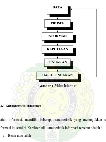 Gambar 1 Siklus Informasi 