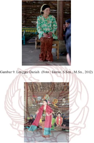 Gambar 9. Lengger Dariah  (Foto : Darno, S.Sen., M.Sn., 2012) 