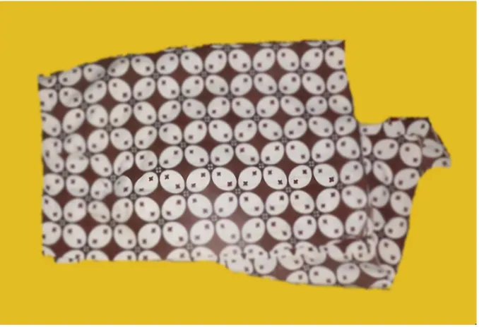 Gambar 6. Kain Jarik atau kain motif batik yang digunakan oleh pemain tokoh kesenian Srandul