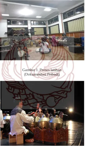 Gambar 1. Proses latihan  