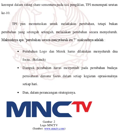 Gambar  2 Logo MNCTV  
