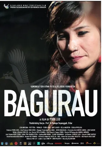 Gambar 38. Poster Film “Bagurau” Desain: Yudi Leo, (2017) 