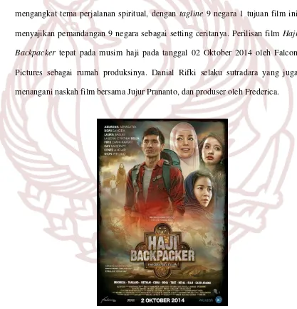 Gambar 2. Poster Film Haji Backpacker ( Sumber: http://www.falcon.co.id/drama.html, 2014 ) 