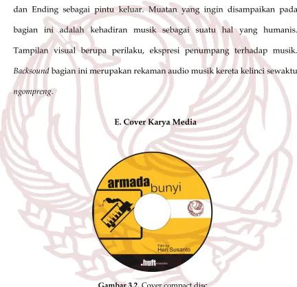 Gambar 3.2. Cover compact disc 