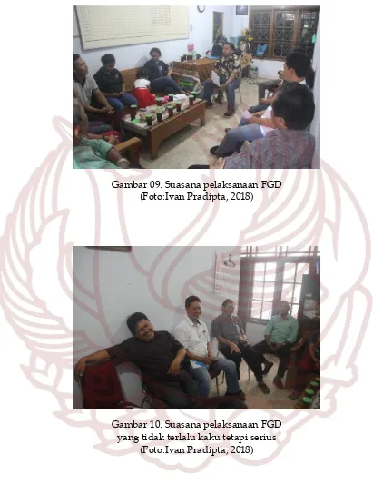 Gambar 09. Suasana pelaksanaan FGD 