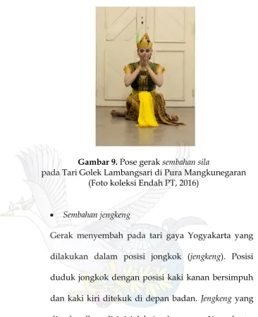 Gambar 9. Pose gerak sembahan sila  
