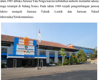 Gambar 3. Gedung Direktorat Politeknik Negeri Semarang 