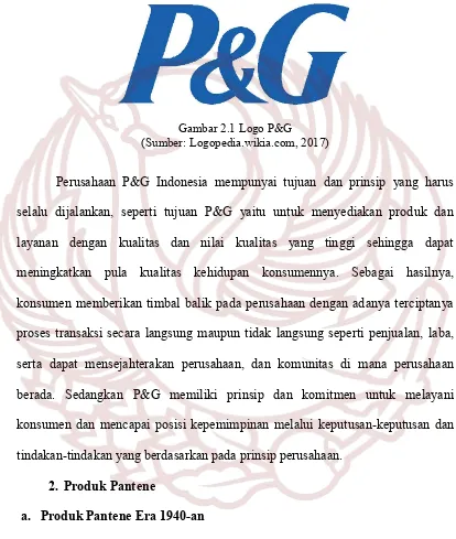 Gambar 2.1 Logo P&G 