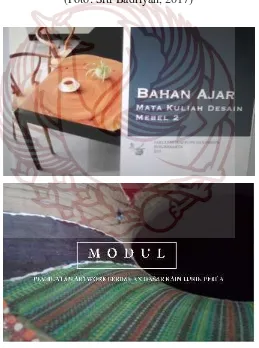 Gambar. 31 b. Hasil karya mahasiswa desain interior bimbingan Siti Badriyah, yang dikolaborasi dalam kegiatan HIlink tahun ini 