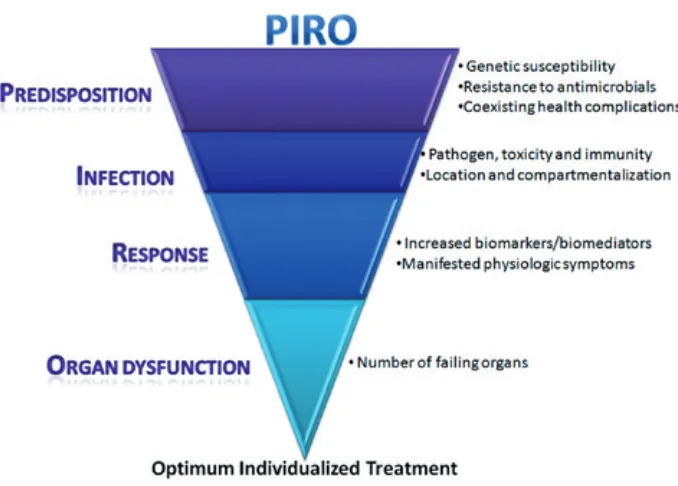 Figure 1. PIRO - directed Treatment Selection on Patient Characteristics (Adapted from Levy MM, et al
