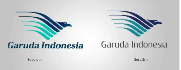 Gambar 4.1. Logo lama dan baru 