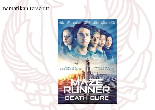 Gambar 4. Cover Film Maze Runner: The Death Cure (Sumber: https://www.google.nl, 2018) 