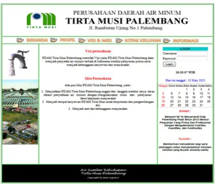 Gambar 9. Halaman Informasi 