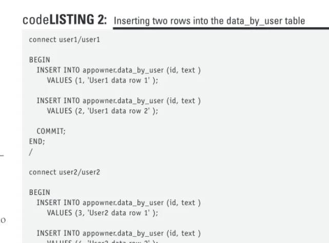 table with either a SELECT statement or 