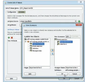 Figure 1: Adding a view accessor