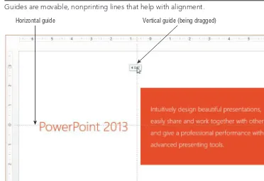 FIGURE 1.28Guides are movable, nonprinting lines that help with alignment.