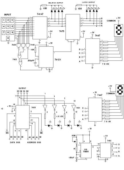 Gambar  1.1 Sirkit Digitally  Encoder - Decoder 