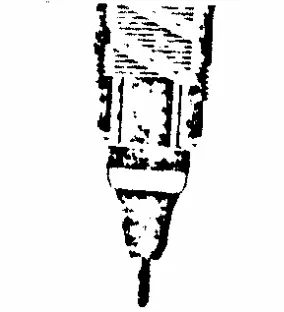 Gambar 1.6 memperlihatkan susunanya.Bila pena dipegang dalam keadaan tegak lurus 