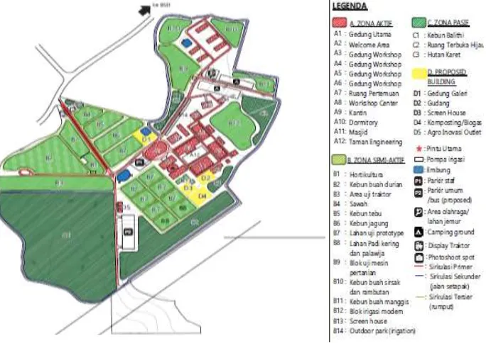 Gambar 6. Site Plan Pengembangan TSEP 