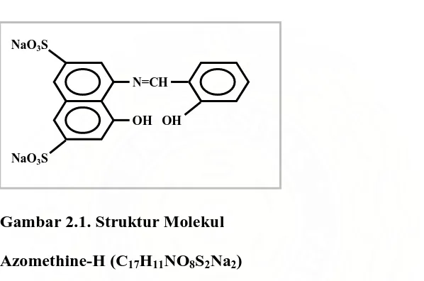 Gambar 2.1. Struktur Molekul  