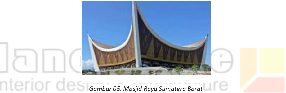 Gambar 05. Masjid Raya Sumatera Barat 
