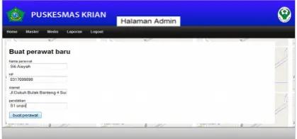 tabel tersebut terdapat id, username, status, level,