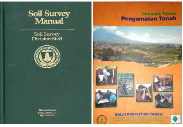 Figure 5. Manual forf survey and soil observation by USDA (left) and 