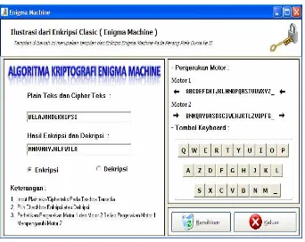 Gambar 11. Tampilan Form Segitiga Cipher 