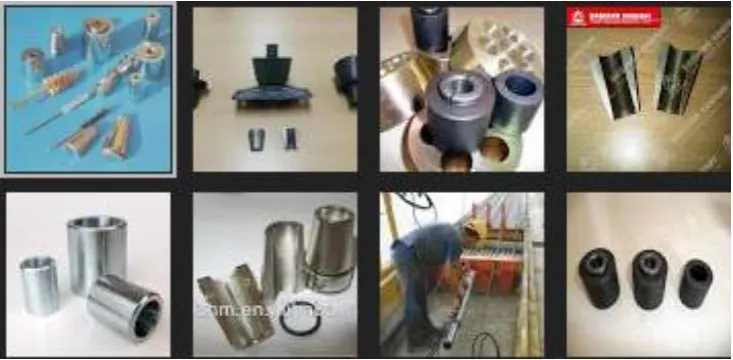 Gambar 4.3, Macam-macam Komponen Tendon 
