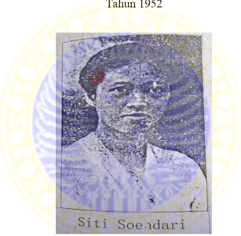 Siti Soendari, guru yang Mengajar Bahasa Indonesia di Sekolah THHKGambar 7 .Mojokerto 