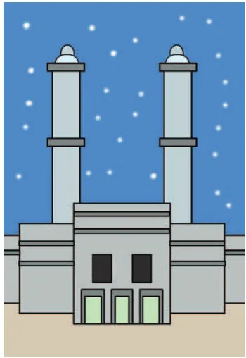 Gambar 10.1 Bangunan masjid di Madinah