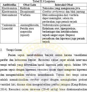 Tabel II.3 Lanjutan 