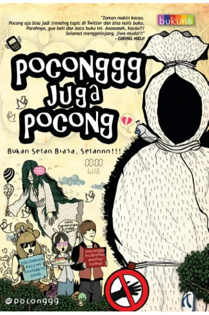 Gambar  :  Sampul buku Poconggg Juga Pocong 