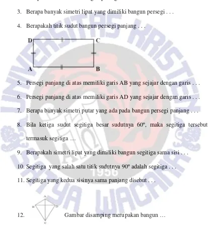 Gambar disamping merupakan bangun … 