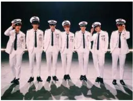 Figure 2. BTS’ Costume for Their Performance (BTS’ Official Page) 