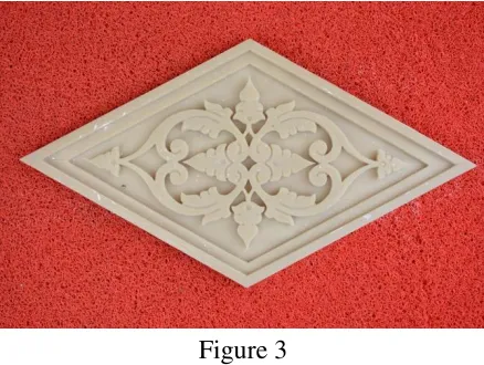 Figure 1 Mold is made of silicone rubber 