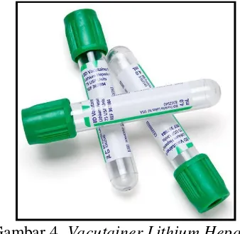 Gambar 4. Vacutainer Lithium Heparin 
