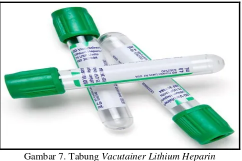 Gambar 7. Tabung Vacutainer Lithium Heparin 