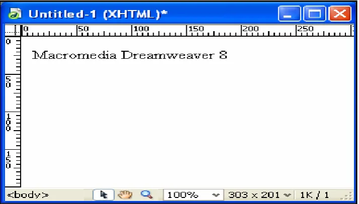 Gambar 2.4. Gambar Document Window 