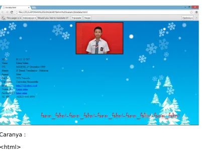 Gambar :Caranya :