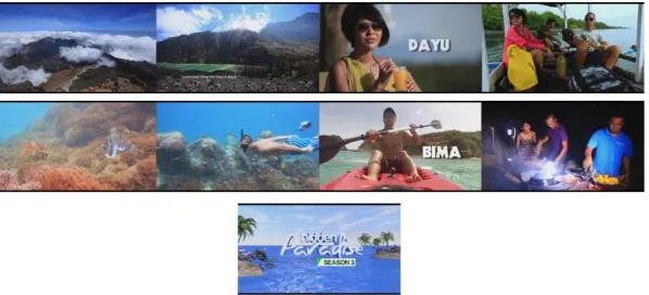Gambar 1.10 Tumbnails Cuplikan Hidden Paradise Season 3, Edisi Lombok Timur 