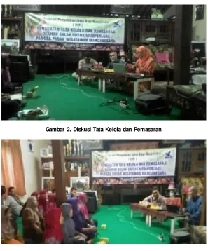 Gambar 2. Diskusi Tata Kelola dan Pemasaran