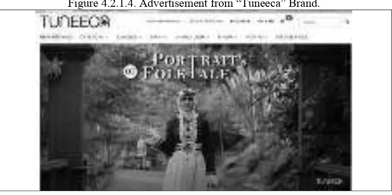 Figure 4.2.1.4. Advertisement from “Tuneeca” Brand. 
